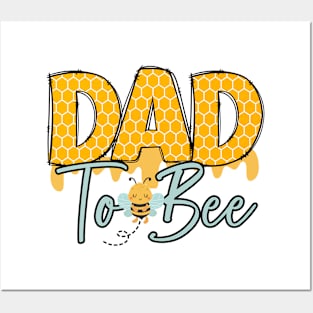 DAD TO BEE-Buzzing with Love: Newborn Bee Pun Gift Posters and Art